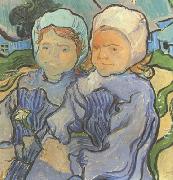 Vincent Van Gogh Two Children (nn04) china oil painting reproduction